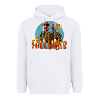 White Fall Vibes Turkey Heavyweight Hoodie - LillyAllenDesigns