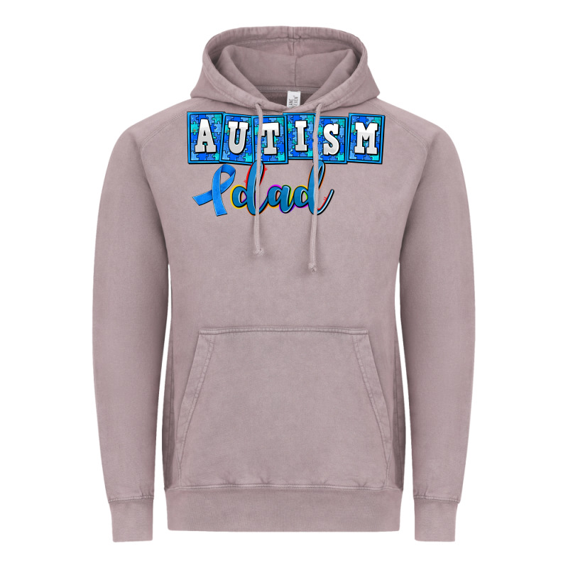 Autism Dad Vintage Hoodie by AdoDesignShop | Teevron