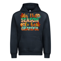 Navy tis the season to be grateful Urban Hoodie - CowGirlArtShop