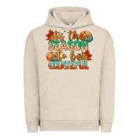Pigment French Oak tis the season to be grateful Urban Hoodie - CowGirlArtShop