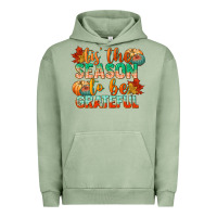Pigment Oil Green tis the season to be grateful Urban Hoodie - CowGirlArtShop