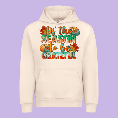 Tis The Season To Be Grateful Urban Hoodie Designed By Cowgirlartshop