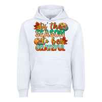 White tis the season to be grateful Urban Hoodie - CowGirlArtShop