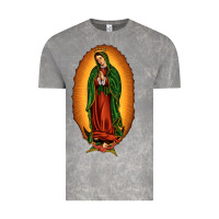 Cloud Rock our lady of Guadalupe Vintage Tee - JahusDesignShop