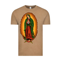 Vintage Coffee our lady of Guadalupe Vintage Tee - JahusDesignShop