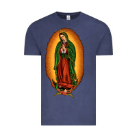 Vintage Denim our lady of Guadalupe Vintage Tee - JahusDesignShop