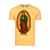 Vintage Mustard our lady of Guadalupe Vintage Tee - JahusDesignShop