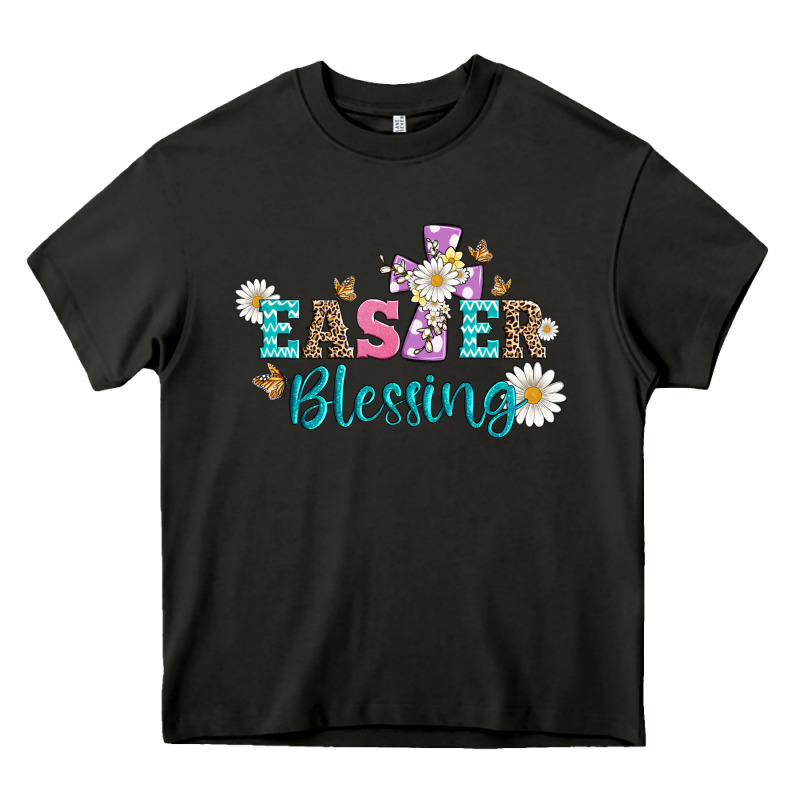 Easter Blessing With  Cross Heavy Core Tee by Artiststas | Teevron