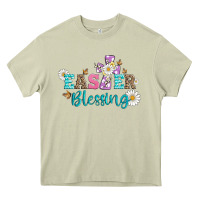 Mossy easter blessing with  cross Heavy Core Tee - Artiststas