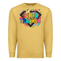 Antique Gold super teacher Premium Sweatshirt - Artiststas