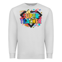 Dove Grey super teacher Premium Sweatshirt - Artiststas