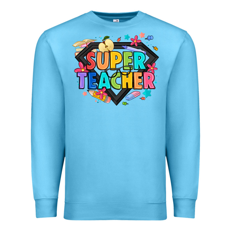 Super Teacher Premium Sweatshirt by Artiststas | Teevron