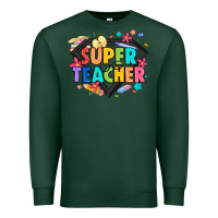 Sports Green super teacher Premium Sweatshirt - Artiststas