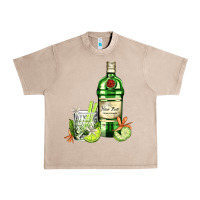 French Oak gin tonic bottle and cocktail Urban Heavy Tee - AdoDesignShop