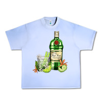 Grape Ice gin tonic bottle and cocktail Urban Heavy Tee - AdoDesignShop