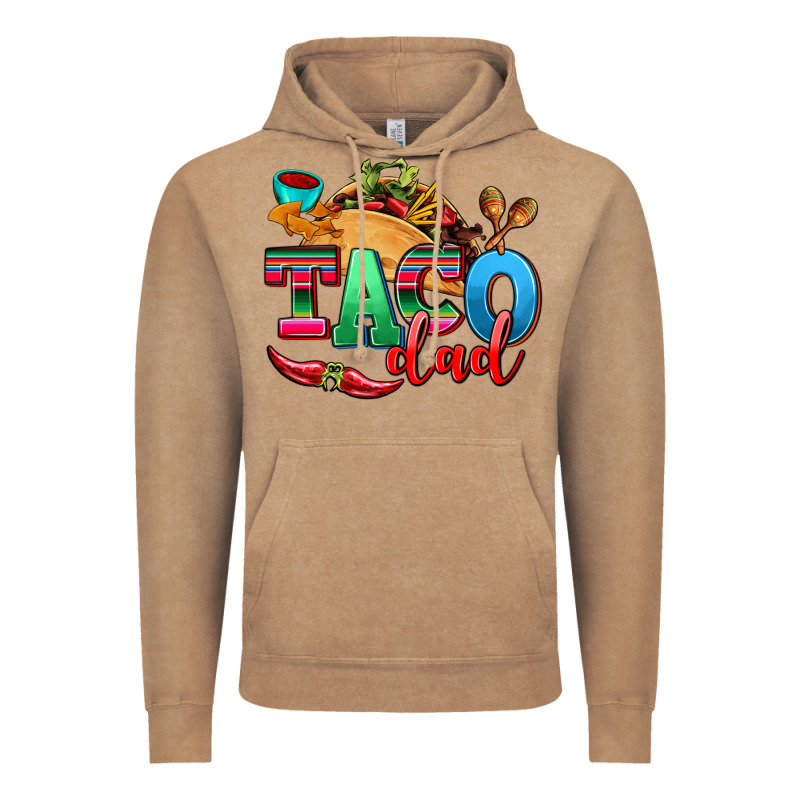 Taco Dad Vintage Hoodie by AdoDesignShop | Teevron