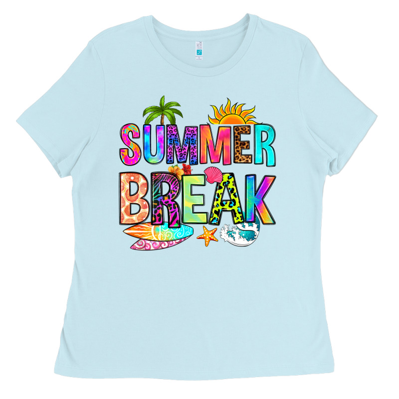 Summer Break Ladies Tee by RanaPortraitStore | Teevron