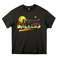 Asphalt raising ballers softball Heavy Core Tee - Zillion Design Studio