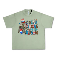 Oil Green dead inside but its freedom Urban Heavy Tee - AdoDesignShop