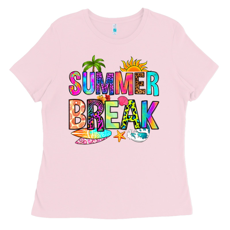Summer Break Ladies Tee by RanaPortraitStore | Teevron