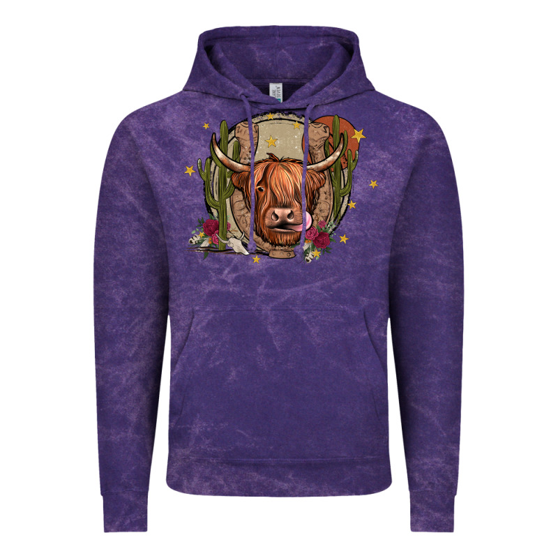 Cow Vintage Hoodie by JahusDesignShop | Teevron