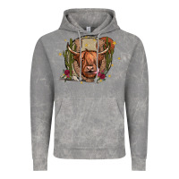 Cloud Rock cow Vintage Hoodie - JahusDesignShop