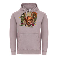 Vintage Zinc cow Vintage Hoodie - JahusDesignShop