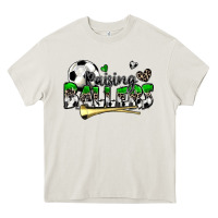 Cream raising ballers soccer Heavy Core Tee - Zillion Design Studio