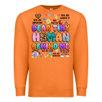 Carrot dear tiny human behind me Premium Sweatshirt - Artiststas