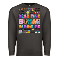 Smoke dear tiny human behind me Premium Sweatshirt - Artiststas