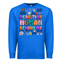 True Royal dear tiny human behind me Premium Sweatshirt - Artiststas