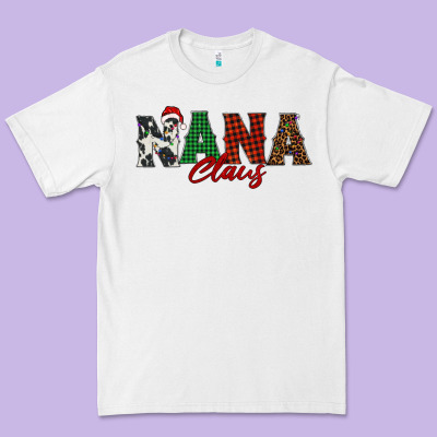 Nana Claus Premium Tee Designed By Barkaloodesign