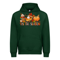 Forest Green tis the season Urban Hoodie - CowGirlArtShop