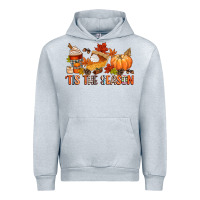 Heather Grey tis the season Urban Hoodie - CowGirlArtShop