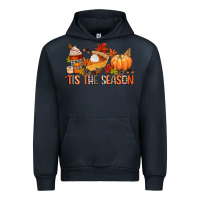 Navy tis the season Urban Hoodie - CowGirlArtShop