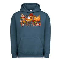 Pigment Midnight Navy tis the season Urban Hoodie - CowGirlArtShop