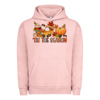 Pigment Salmon tis the season Urban Hoodie - CowGirlArtShop