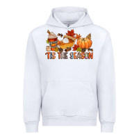 White tis the season Urban Hoodie - CowGirlArtShop