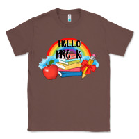Chestnut back to school hello pre k Classic Tee - AdoDesignShop