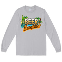 Moon Dust Beer and sunshine Long Sleeve Tee - NancyCooperArtShop