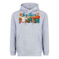 Heather Grey Western Hey There Pumpkin Heavyweight Hoodie - LillyAllenDesigns