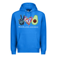 True Royal PEACE LOVE AVOCADOS Premium Hoodie - Bettercallsaul