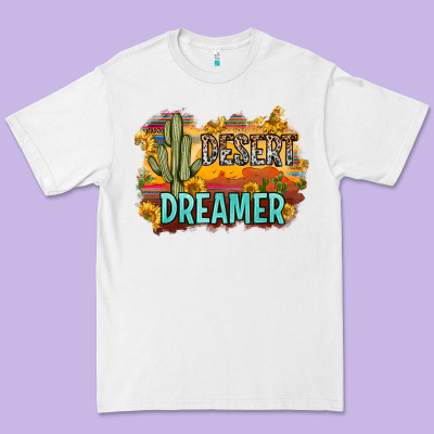 Desert Dreamer Premium Tee Designed By Zillion Design Studio