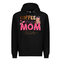 Black coffee first mom later Premium Hoodie - JahusDesignShop