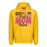 Lemon coffee first mom later Premium Hoodie - JahusDesignShop