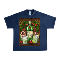 Navy gin tonic cocktail Urban Heavy Tee - AdoDesignShop