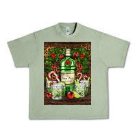 Oil Green gin tonic cocktail Urban Heavy Tee - AdoDesignShop