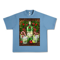 Pebble Blue gin tonic cocktail Urban Heavy Tee - AdoDesignShop