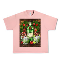 Salmon gin tonic cocktail Urban Heavy Tee - AdoDesignShop