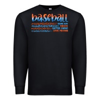 Black vintage baseball Premium Sweatshirt - Artiststas